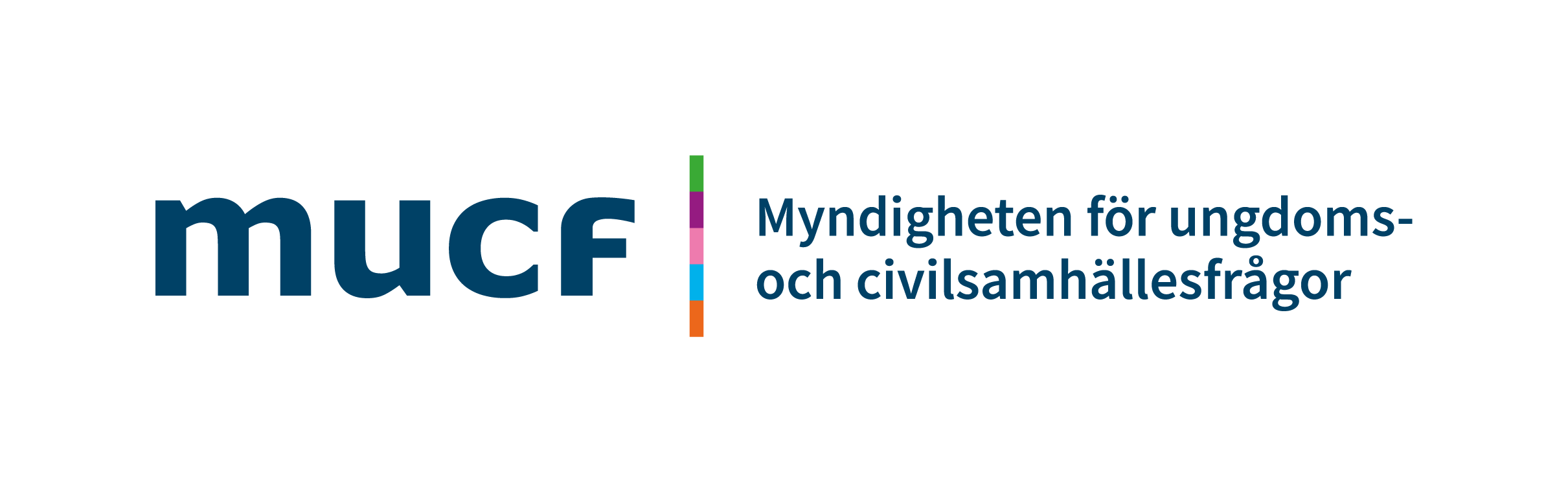 Logotyp för Myndigheten för ungdoms- och civilsamhällesfrågor